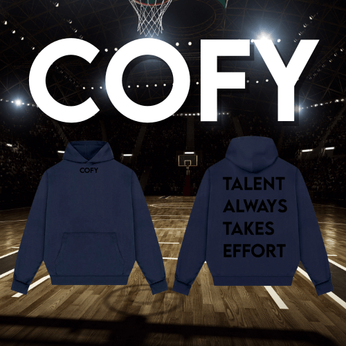 Navy Blue Hoodie - COFY